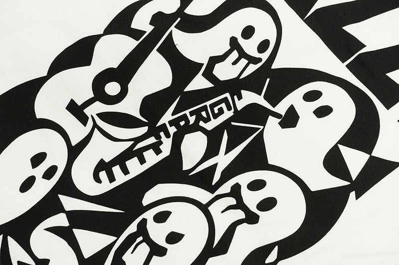 GRAF&WU Jazz! Cute Ghost T-Shirts
