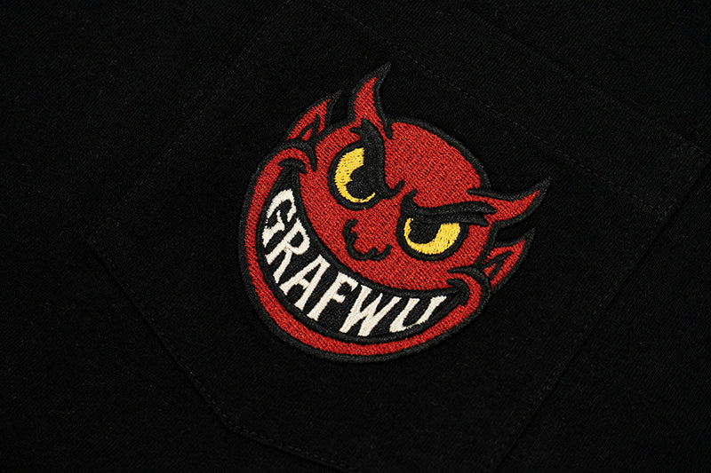 GRAFWU Angel Devil Cute Face T-Shirts