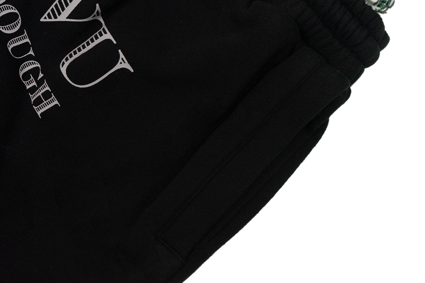 GRAF&WU Paid In Full Giraffe Knight Embroidered Double Waist Loose Sweatpants