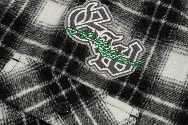 GRAF&WU Brand Keep It Real Embroidered Streetwear Fashion Shirt