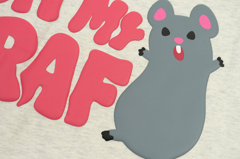 GRAFWU Pocket OhMyGraf Screaming Mouse Cute Design T-Shirt