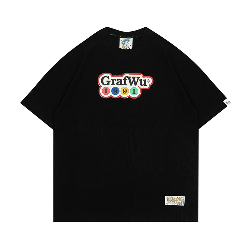 GRAFWU Fashion Logo 1991 Digital Printing T-Shirt