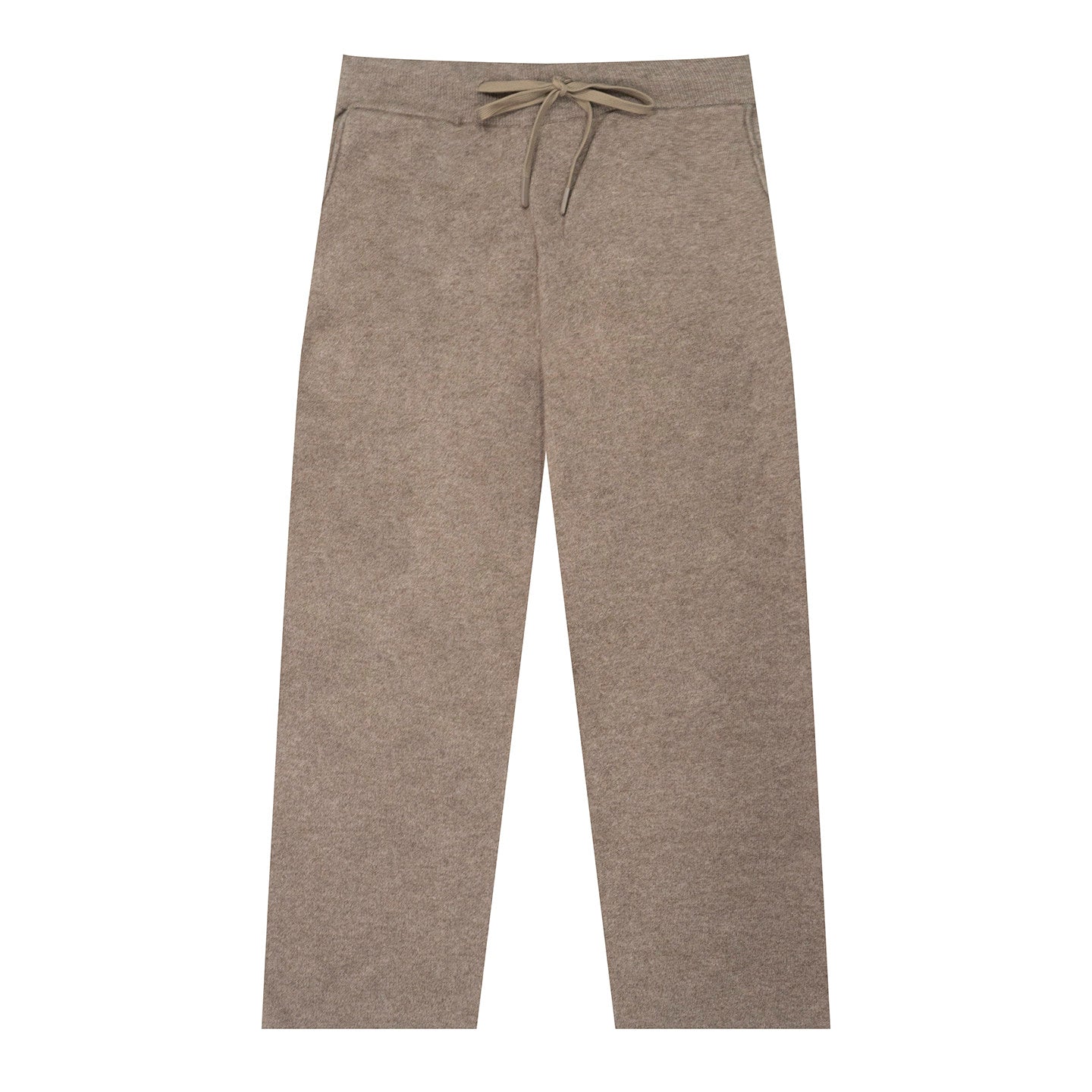 GRAF&WU 50% Lambswool Air Layer Old Money Style Knitted Trousers