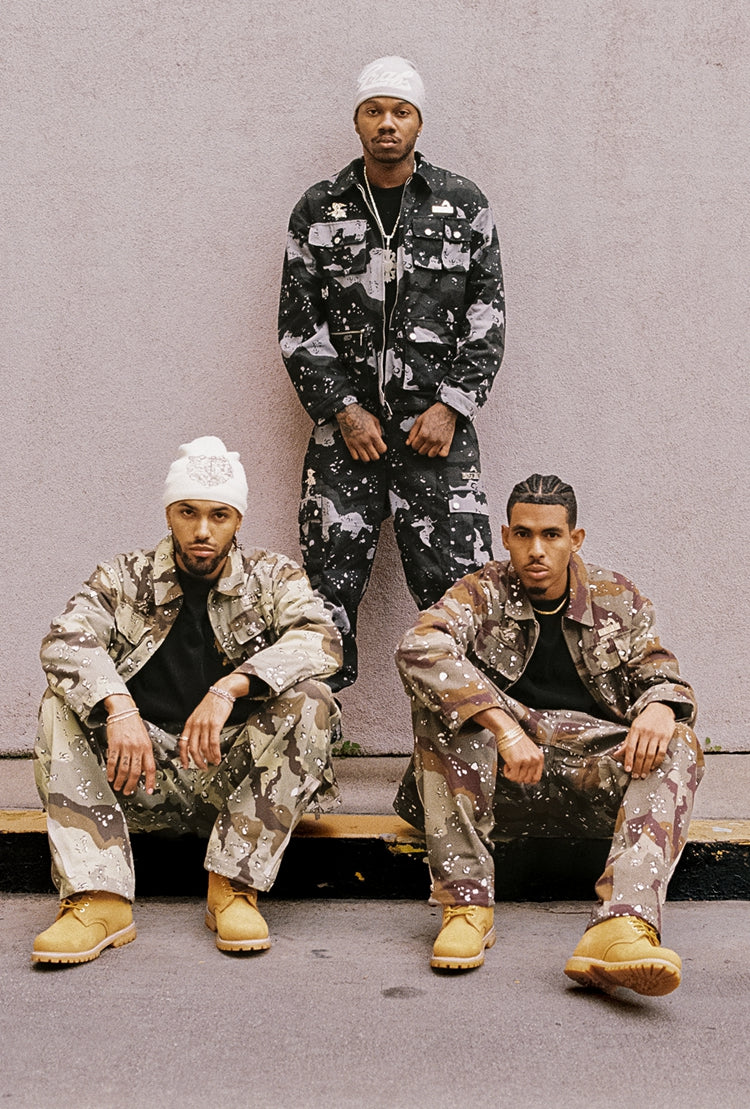 GRAF&WU Metal AK47 Angel Giraffe Camouflage Jacket