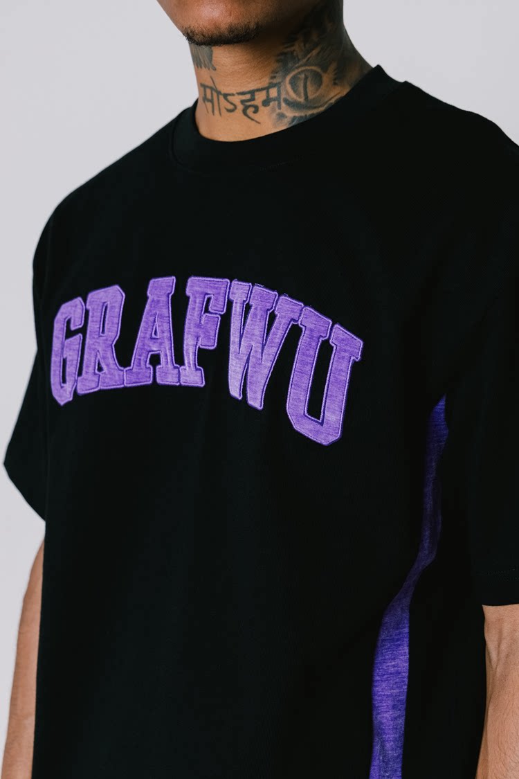 GRAF&WU Brand Letter Fashion Streetwear T-shirt