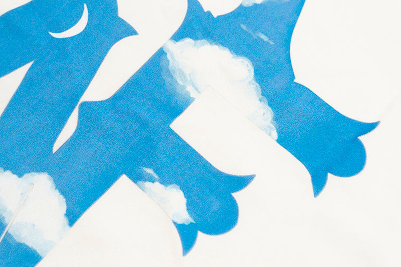 GRAF&WU Tribute Artist Magritte Sky 100% Cotton Long-sleeved Shirt