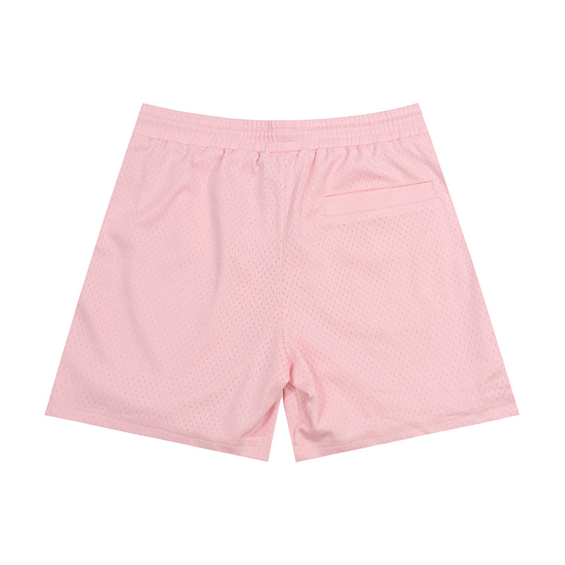 GRAF&WU Shorts Letter AK47 Angel Shorts Double Mesh Comfortable Sports Shorts Men's Casual Shorts