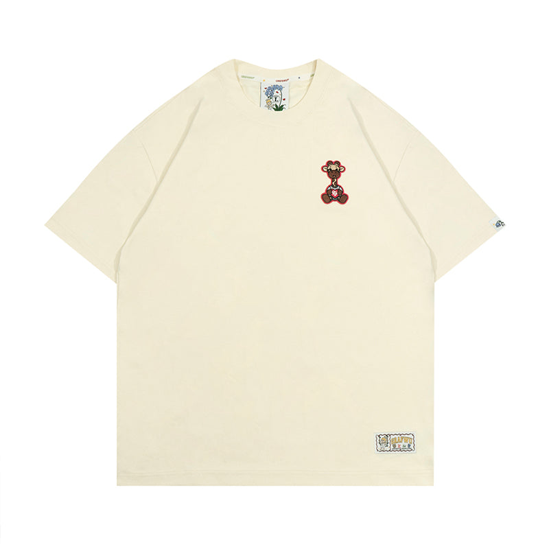 GRAFWU Giraffe Doll Holding Love T-Shirts