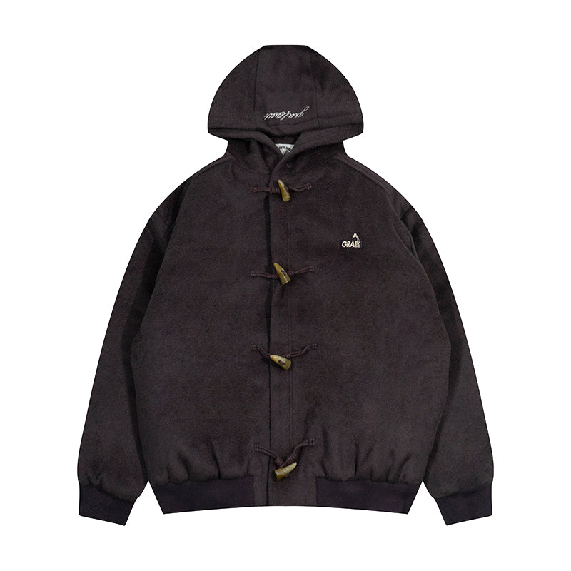 GRAF&WU Metal Giraffe Wool Thick Boxy Jacket