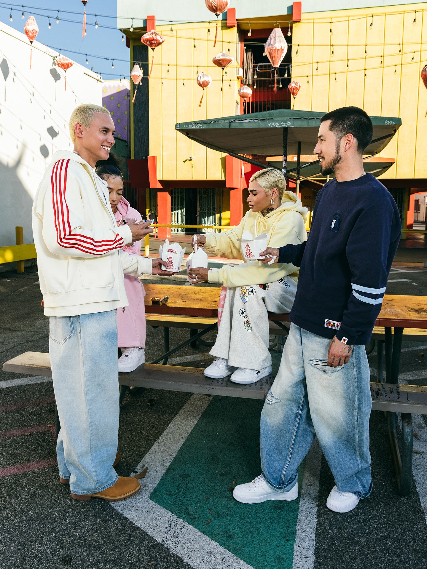 GRAF&WU Fruit Cute Ghost Embroidery long-sleeve Shirt