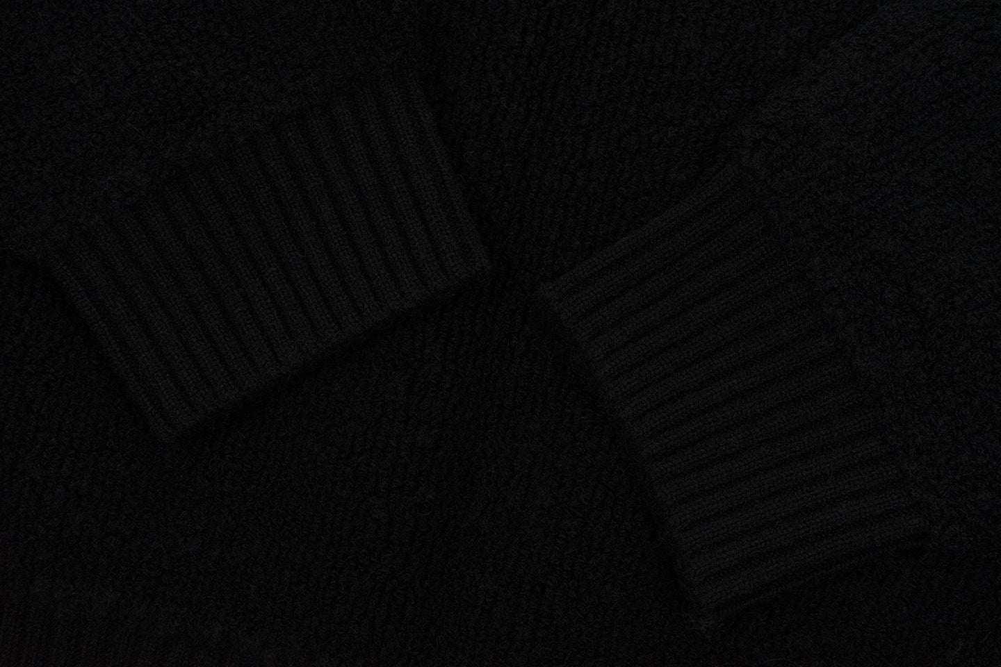 GRAF&WU Cashmere Knitted Soft Crew Neck Thick Sweater