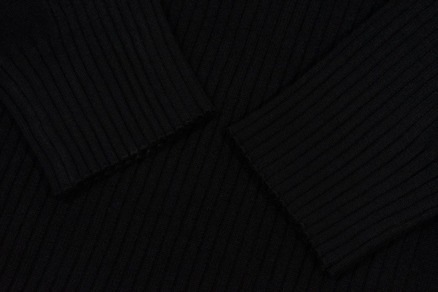 GRAF&WU Slim-fit Chunky Ribbed Patchwork Base Sweater