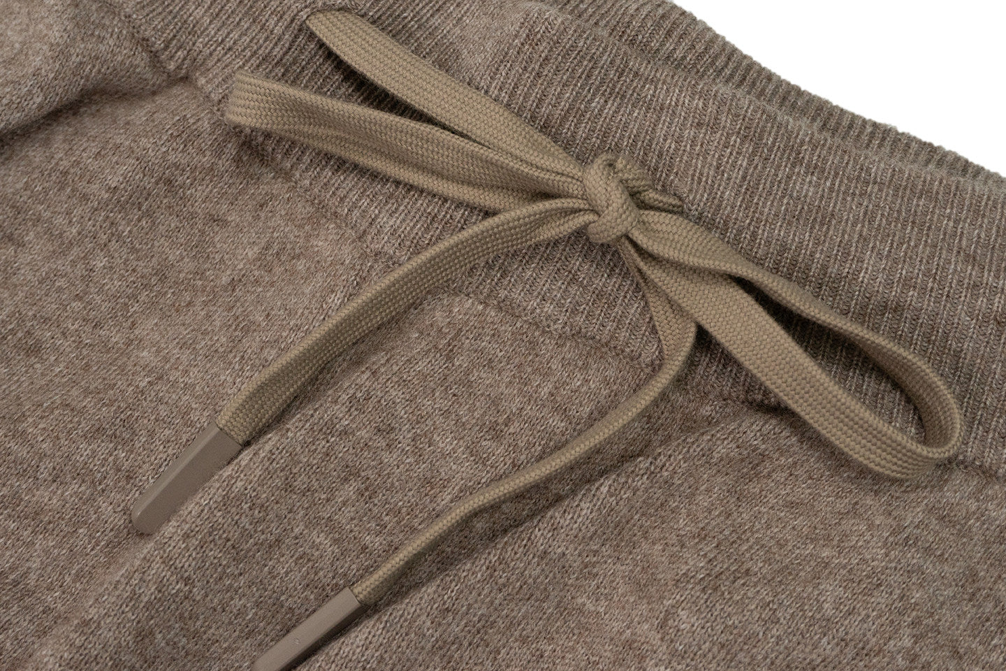 GRAF&WU 50% Lambswool Air Layer Old Money Style Knitted Trousers