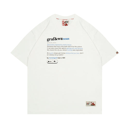 GRAFWU Urban Dictionary Cultural T-Shirts