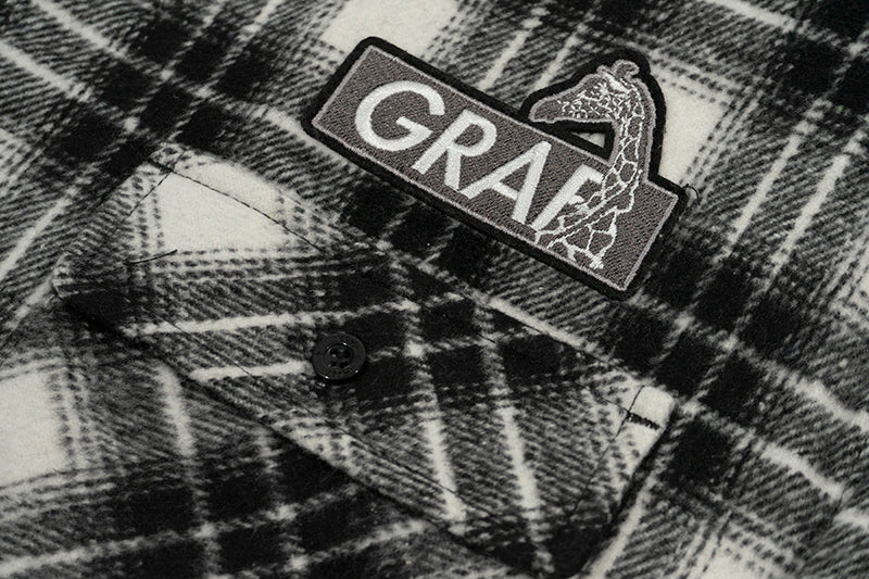 GRAF&WU Brand Keep It Real Embroidered Streetwear Fashion Shirt