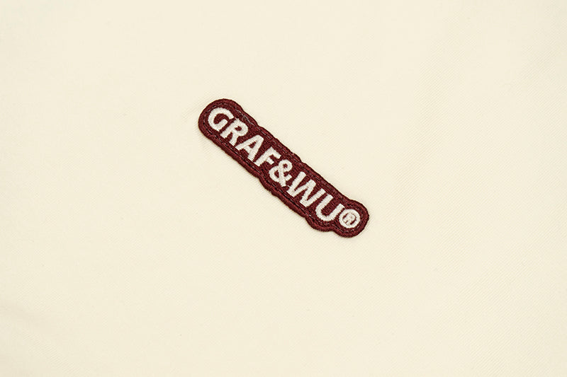 GRAF&WU Street Casual Solid T-Shirt