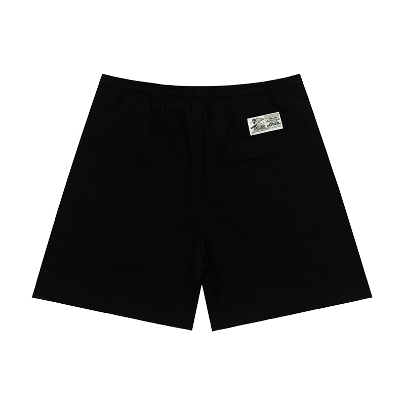 GRAFWU Y2k Sticker Design Pattern Bermuda Shorts