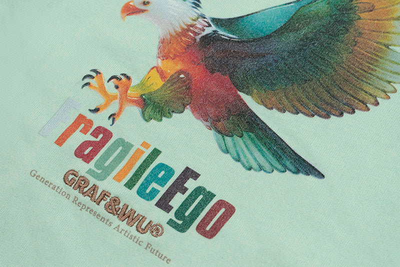 GRAF&WU Fragil Eagle Self-esteem Street T-shirt