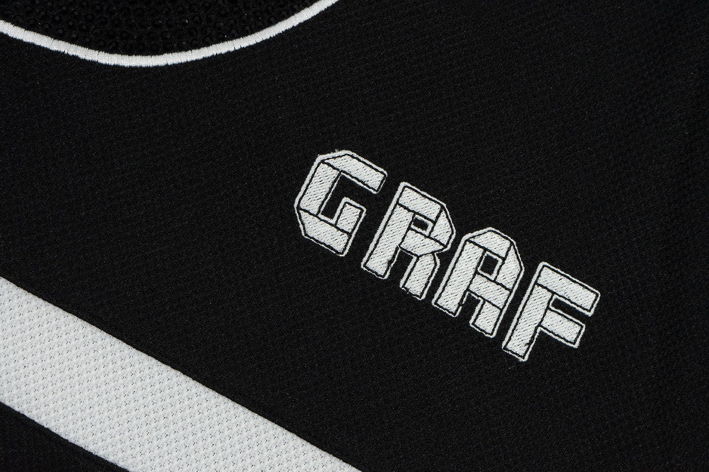 GRAF&WU Giraffe Angel Embroidered Rhinestone Thick Ice Hockey Jersey