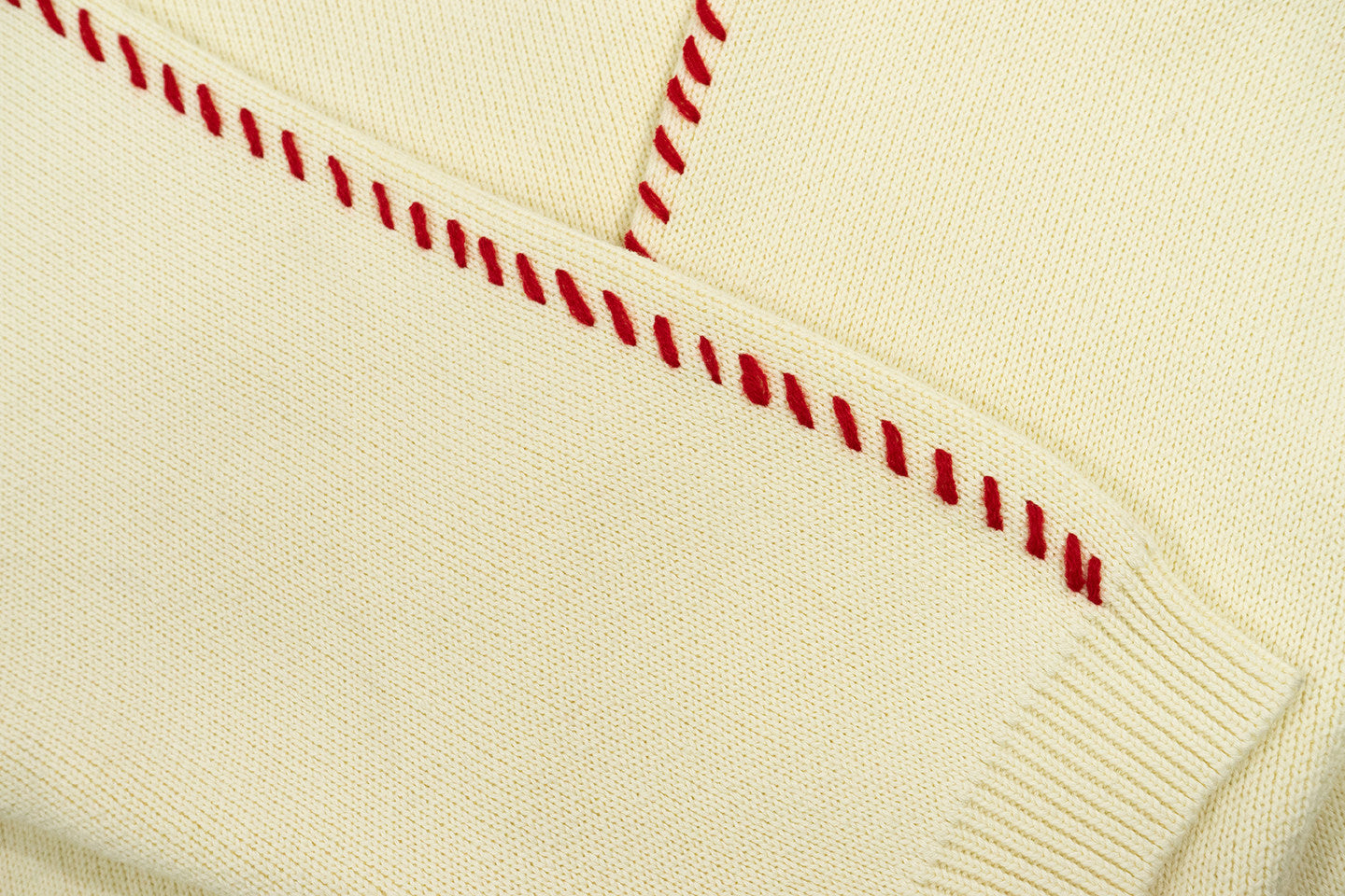 GRAF&WU Hand-stitched Baseball-style Zip-up Cardigan Sweater