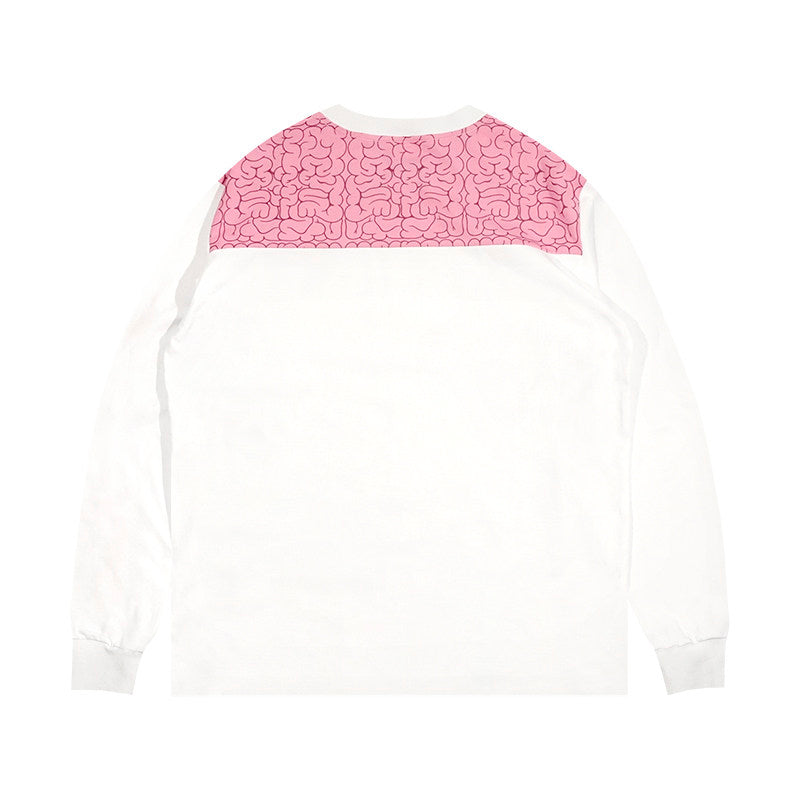 GRAF&WU Brain Hole Series Casual Loose Long Sleeve Shirt