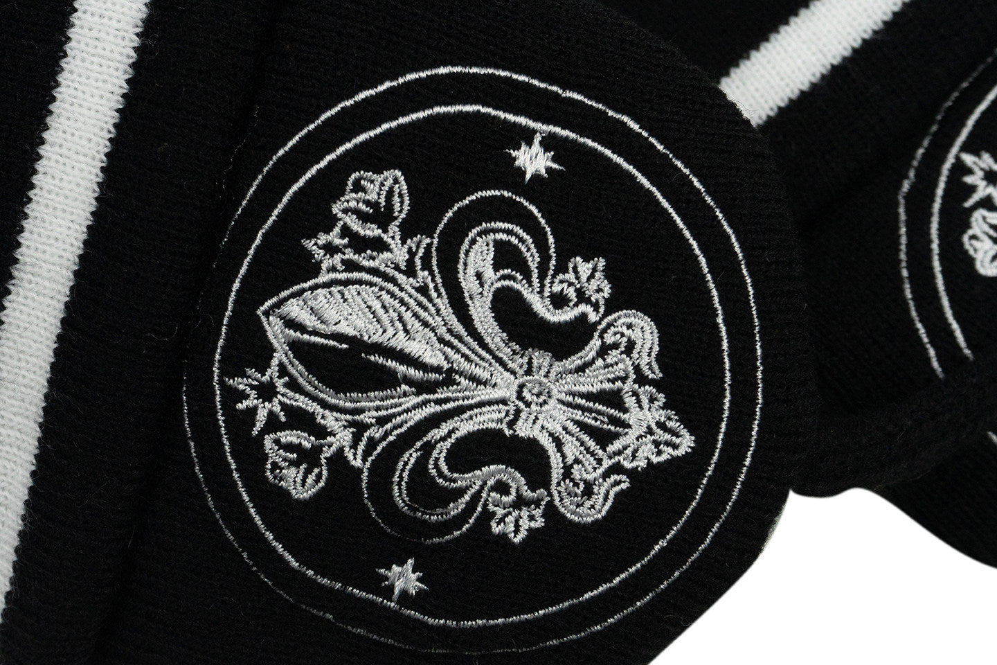 GRAF&WU AK47 Angel Badge Embroidered Pilot Earflap Knitted Hat