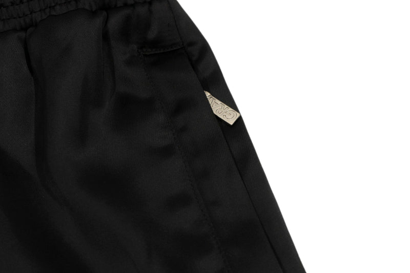 GRAFWU AK47 Angel Acetate Satin Shorts