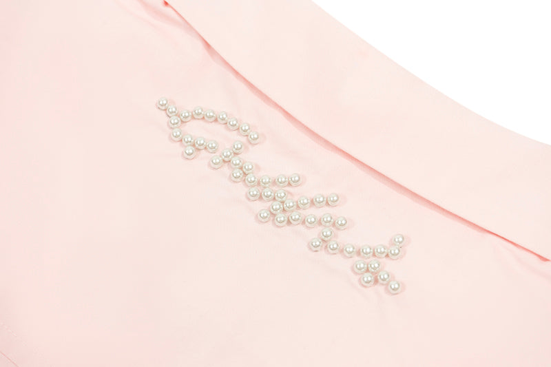GRAFWU GW Brand Logo Pearl Luxury Polo Shirts
