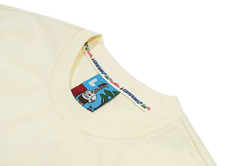 GRAF&WU Tribute Keith Haring Pop Art Cartoon T-shirt