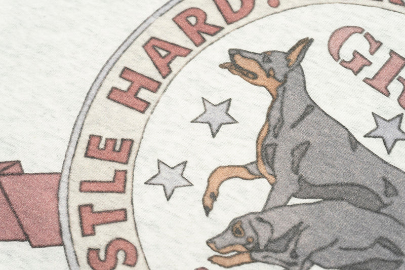 GRAF&WU Doberman Oversize Crew Neck Sweatshirt