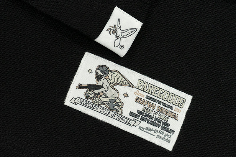 GRAFWU Giraffe In The Black Room Poem T-Shirts