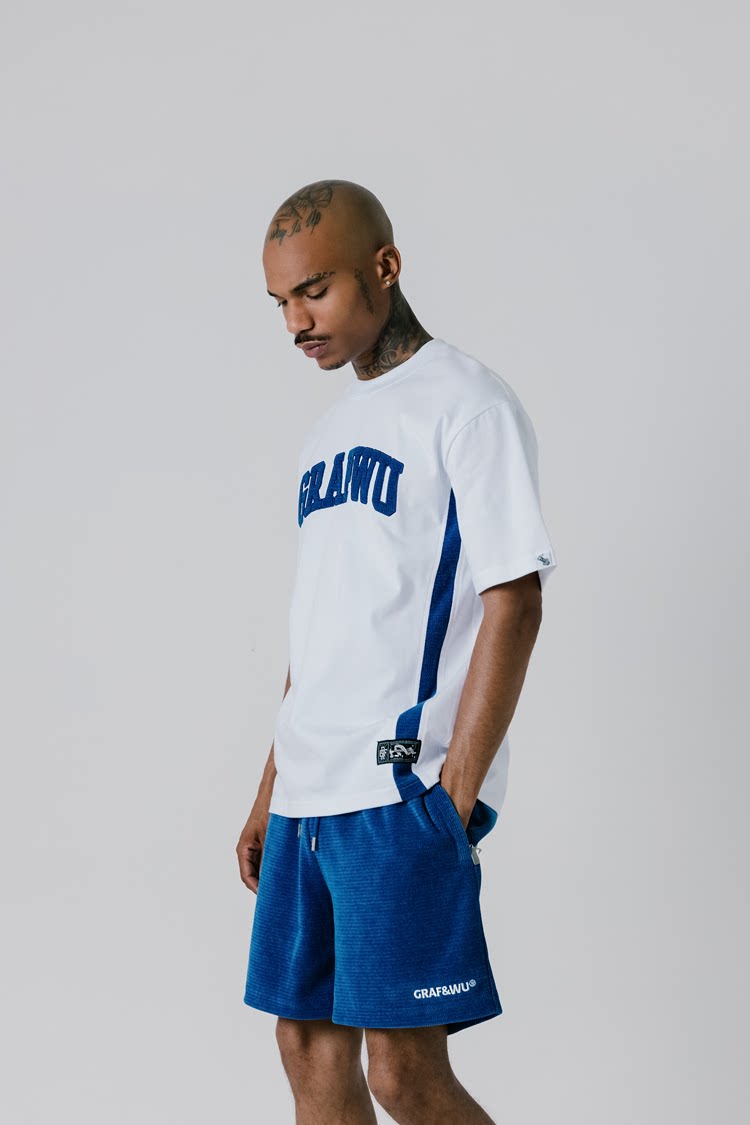 GRAF&WU Brand Letter Fashion Streetwear T-shirt