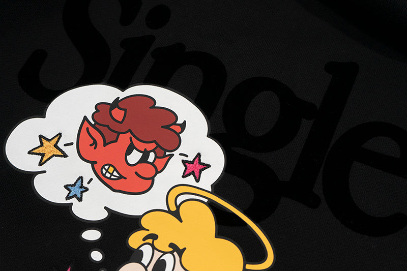 GRAF&WU 9 Relationships Love Family Friend Fleece Hoodie