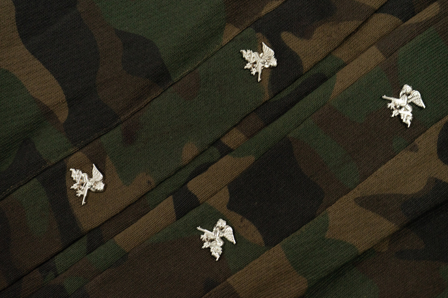 GRAF&WU AK47 Angel Metal Detachable Side Button Pants