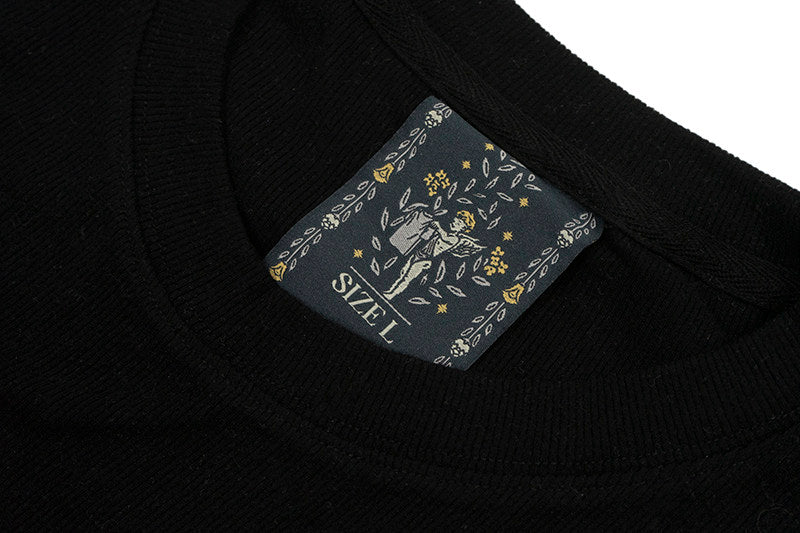 GRAF&WU Brand Letter Embroidered Graphic Tee Unisex Oversized Streetwear