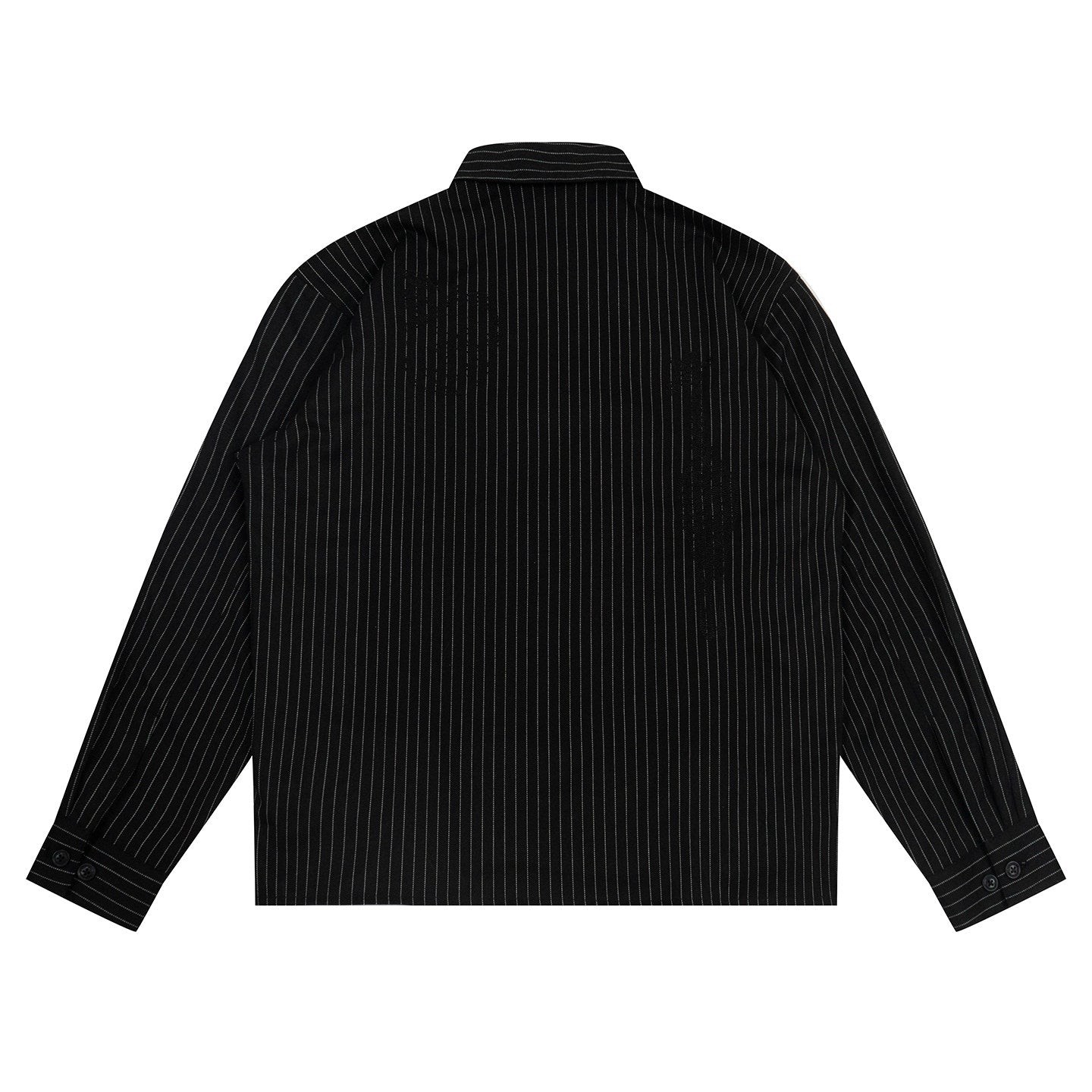 GRAF&WU Cat Flower Embroidered Graphic Thick Shirt