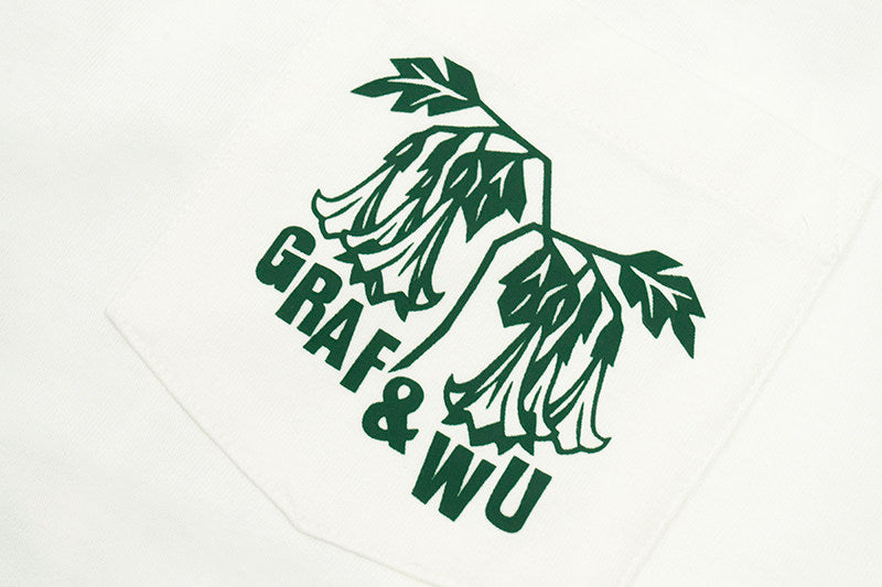 GRAF&WU Jungle Monstera giraffe Fshion Design T-shirt