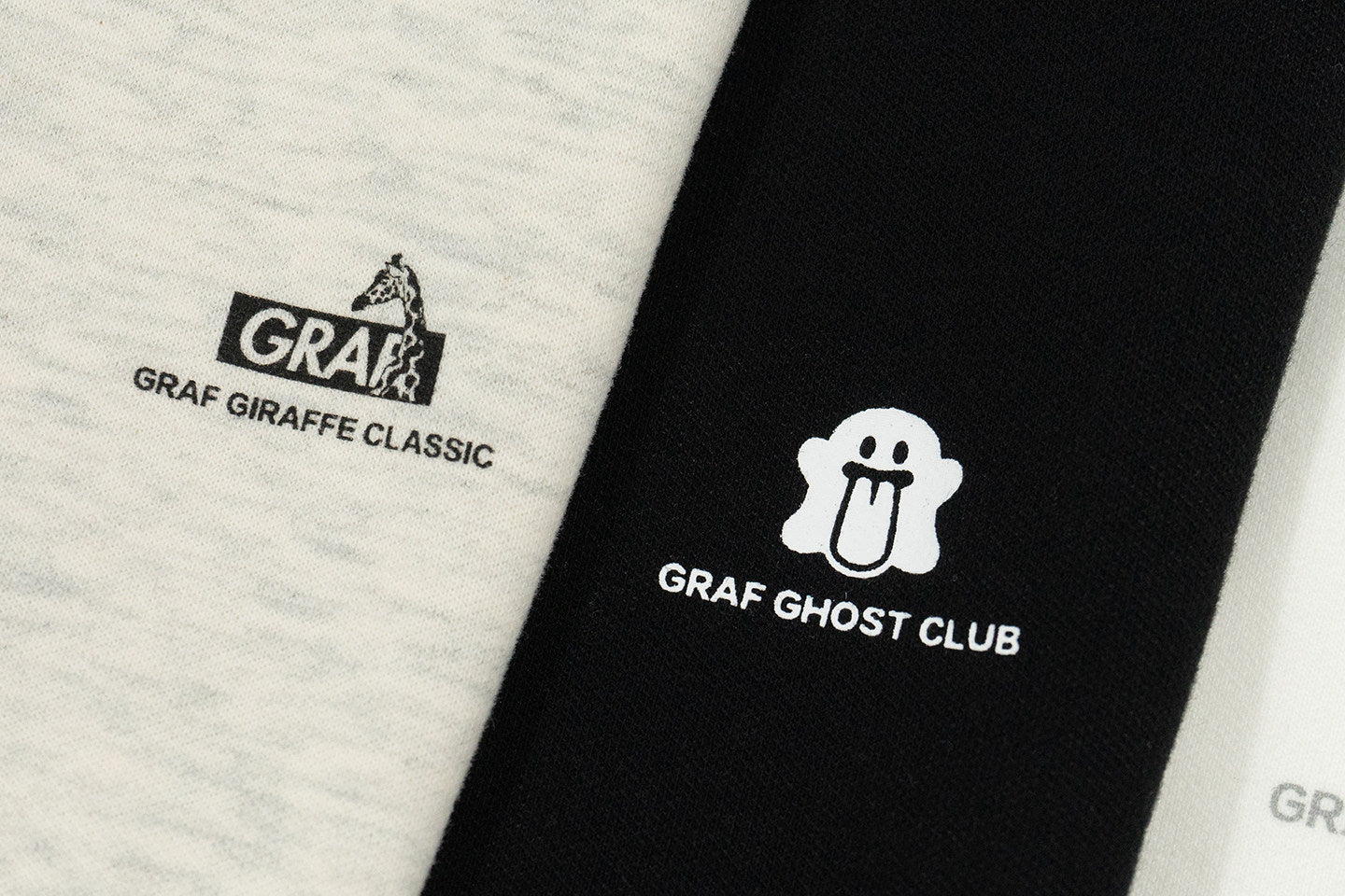 GRAF&WU Mini Angle Cute Ghost Giraffe Cotton Long-sleeved Shirt