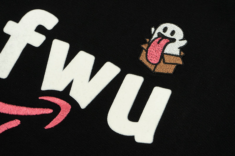 GRAFWU Funny Express Box Cute Ghost T-shirts