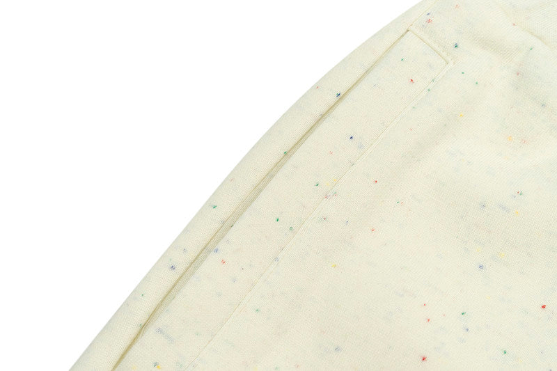 GRAF&WU Colorful Letter Embroidered Cozy Athletic Casual Shorts