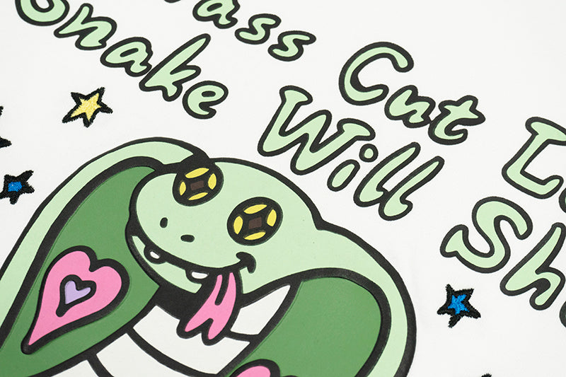 GRAFWU Snake Hidden In Grass T-Shirt