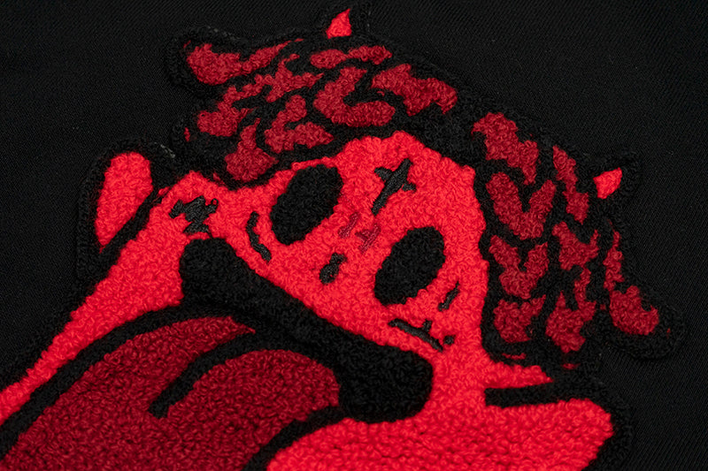 GRAF&WU New School Rapper BooGhost Design Fleece Hoodie