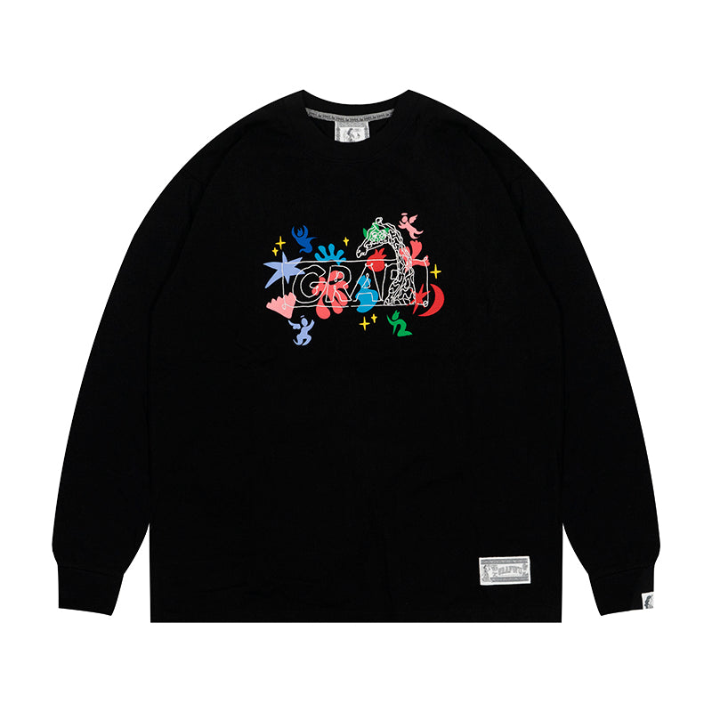 GRAF&WU Tribute Artist Matisse Fashion Colorful Long sleeve Shirt