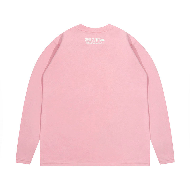 GRAF&WU Essential Slim Fit Long Sleeve Tee | Unisex Basic Streetwear