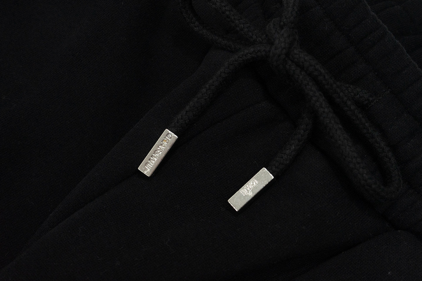 GRAF&WU Brand Letter Embroidered Loose Fleece Sweatpants