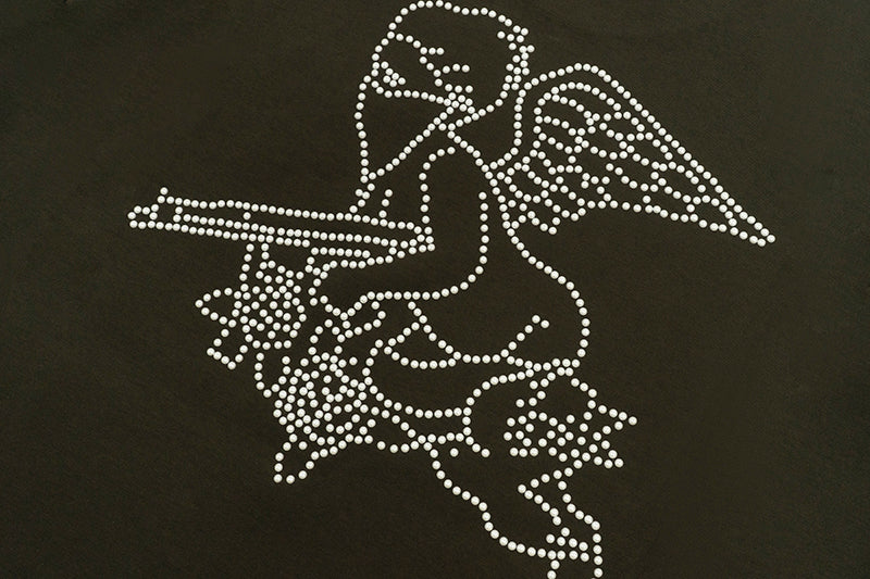 GRAFWU Pearl GW Letter Ak47 Angel T-Shirts