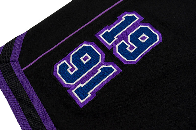 GRAF&WU Devil Two-Headed Sheep Embroidered Basketball Shorts