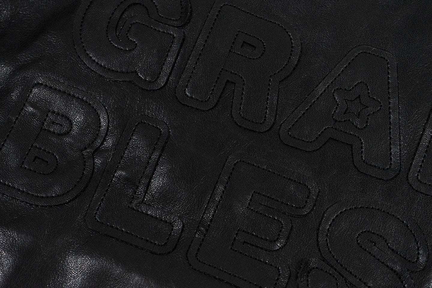 GRAF&WU World Is Yours Victory Goddess Motorcycle Retro Leather Jacket