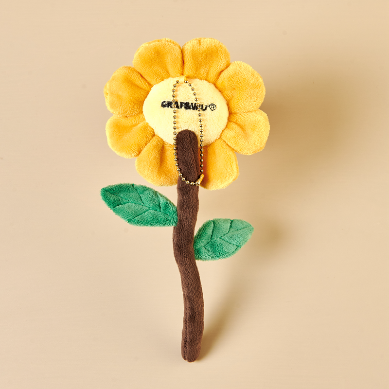 GRAF&WU Flower Cute Ghost Bag Charm