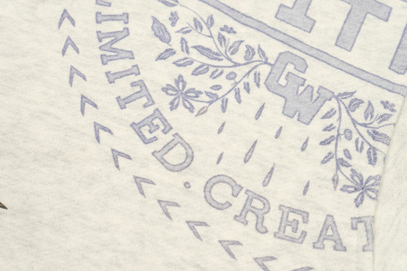 GRAF&WU AK47 Angel Goddess Blessing Floral Fleece Hoodie